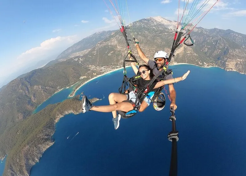 Parapente en tandem à Fethiye Ölüdeniz (Mont Babadag)
