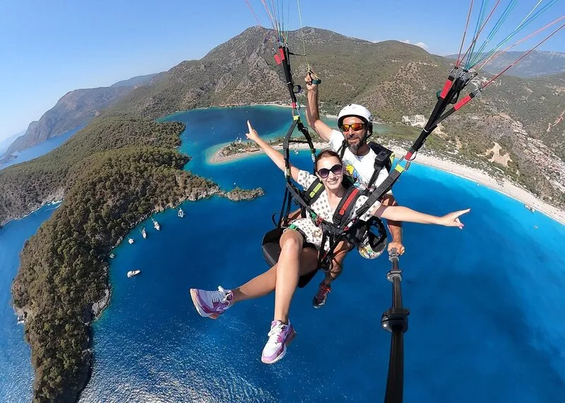 Parapente en tandem à Fethiye Ölüdeniz (Mont Babadag)
