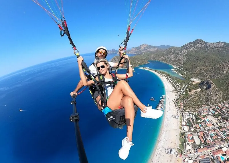 Parapente en tandem à Fethiye Ölüdeniz (Mont Babadag)
