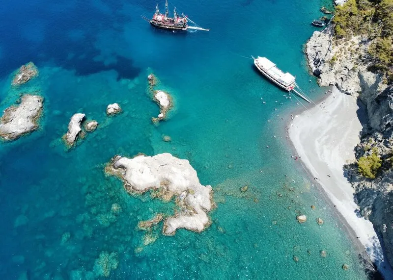 Excursion privée en hors-bord à Ölüdeniz
