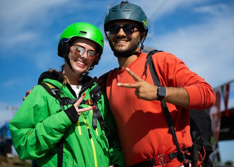 Параглайдинг в Фетхие Олюдениз, Турция
