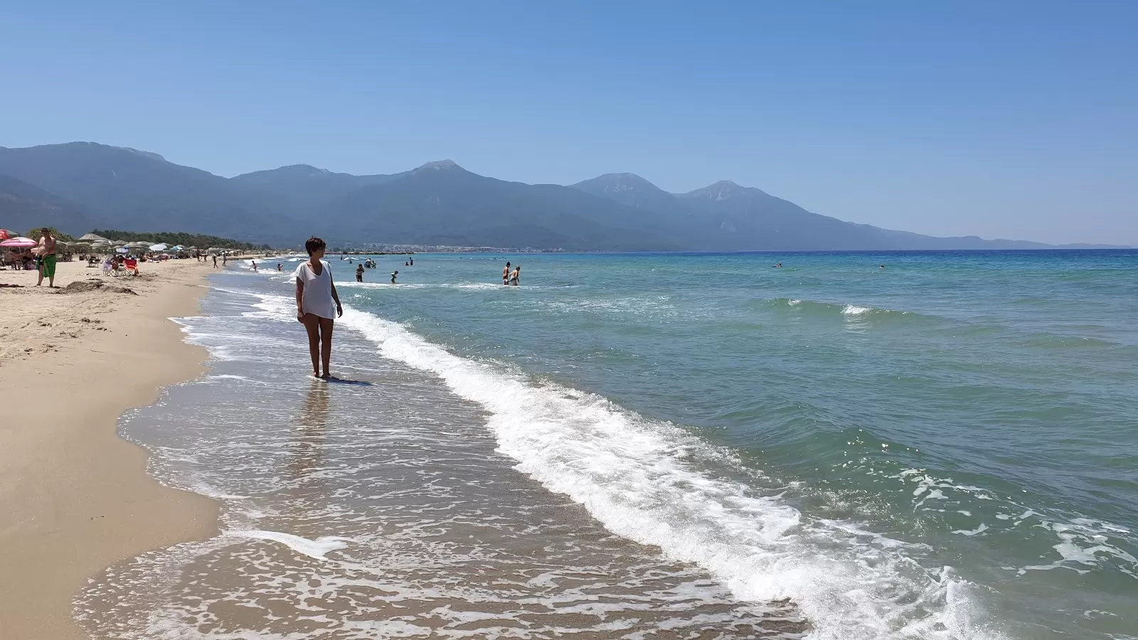 Plage de Kinaliada Halk