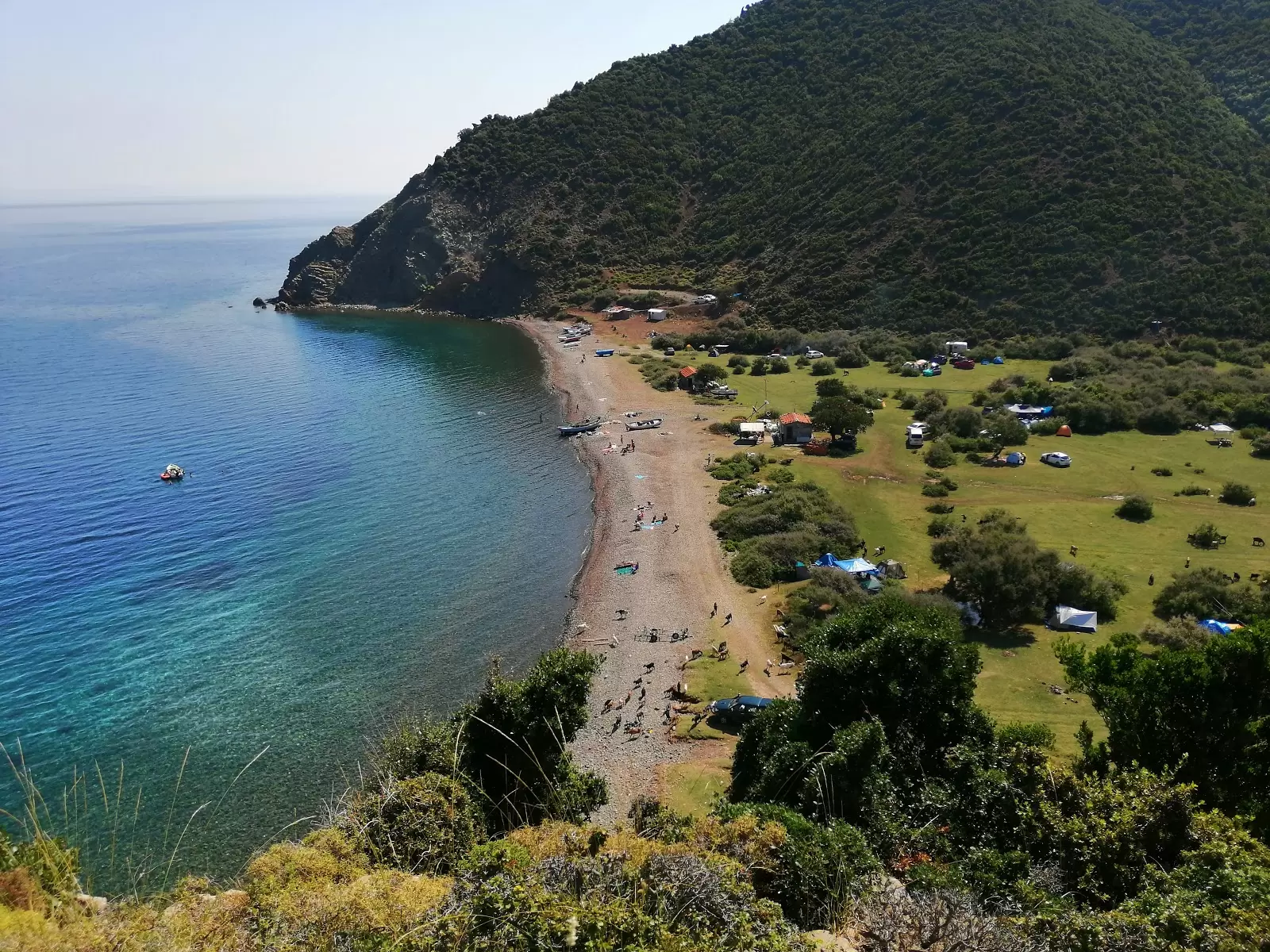 Spiaggia della baia di Karaagac