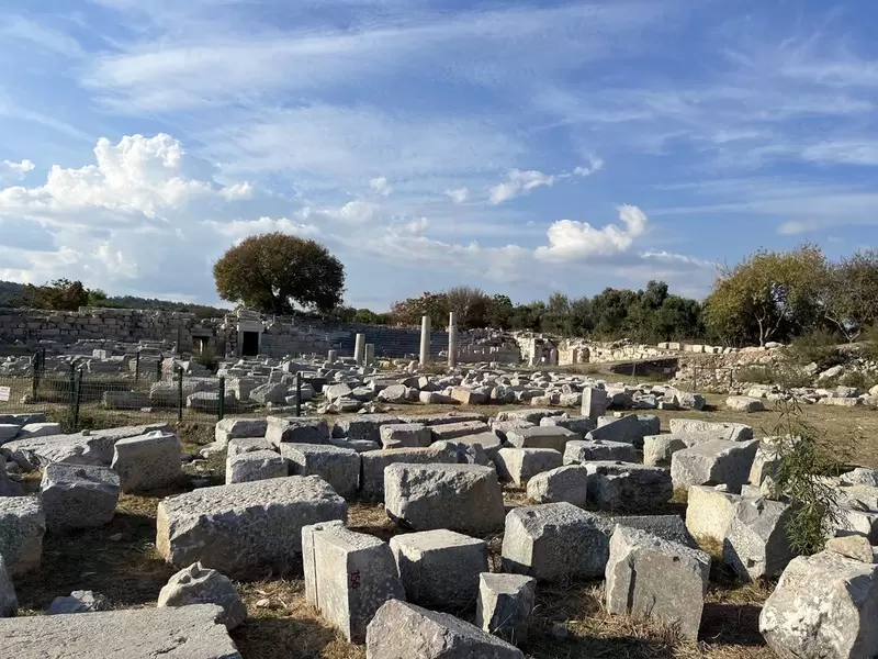 Древний город Теос