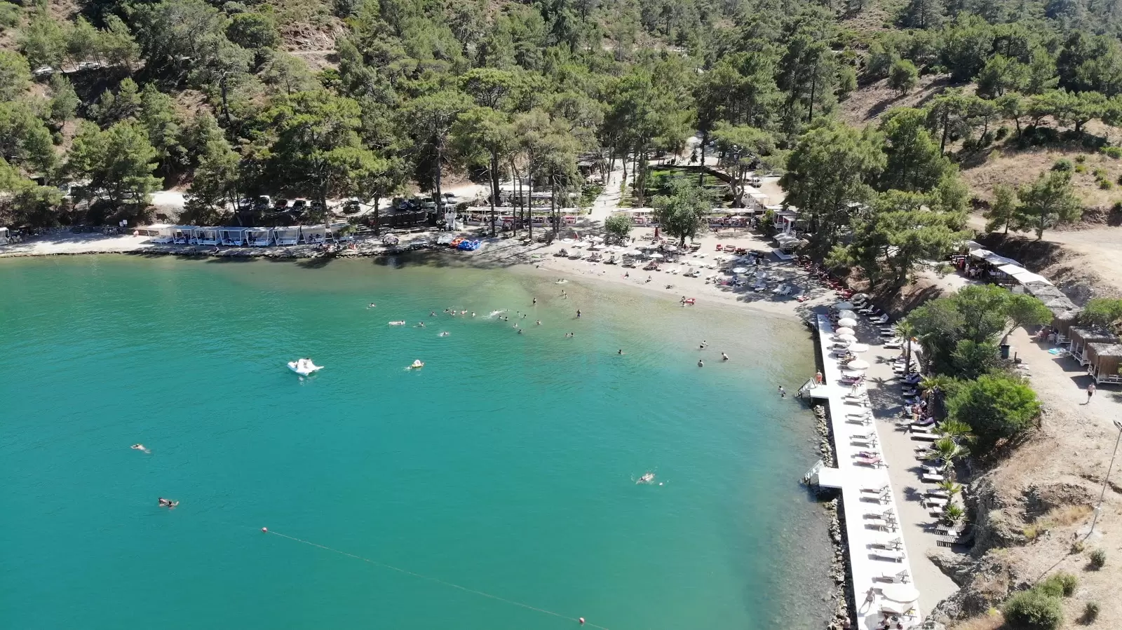 Petite plage de Samanlik