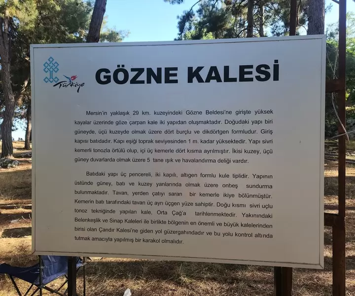 Scopri il castello di Gözne