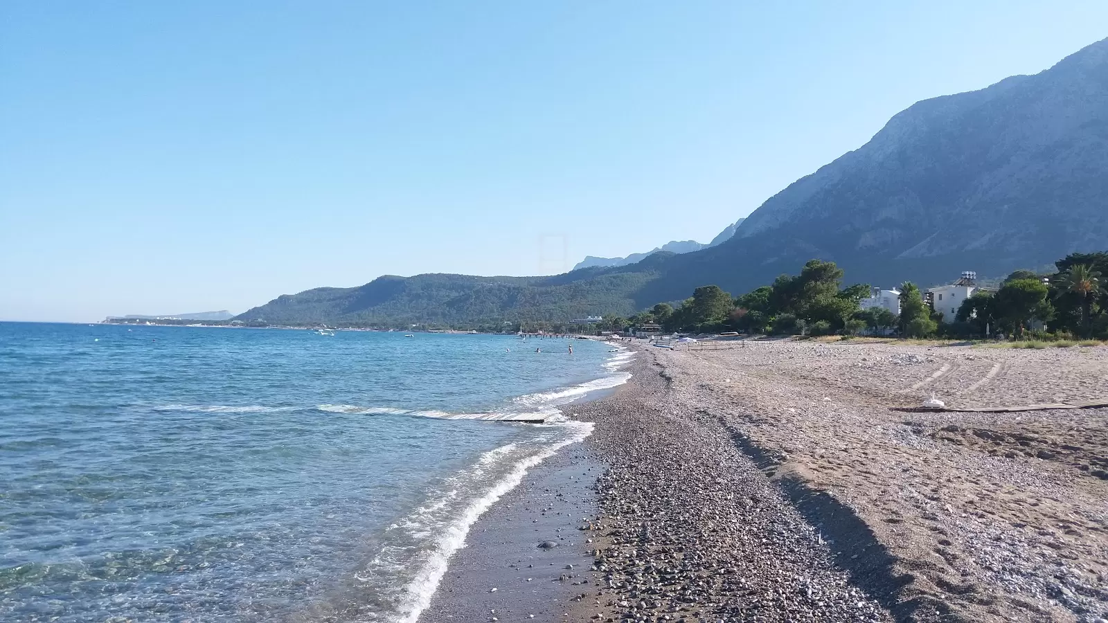 Naturfreier Strand