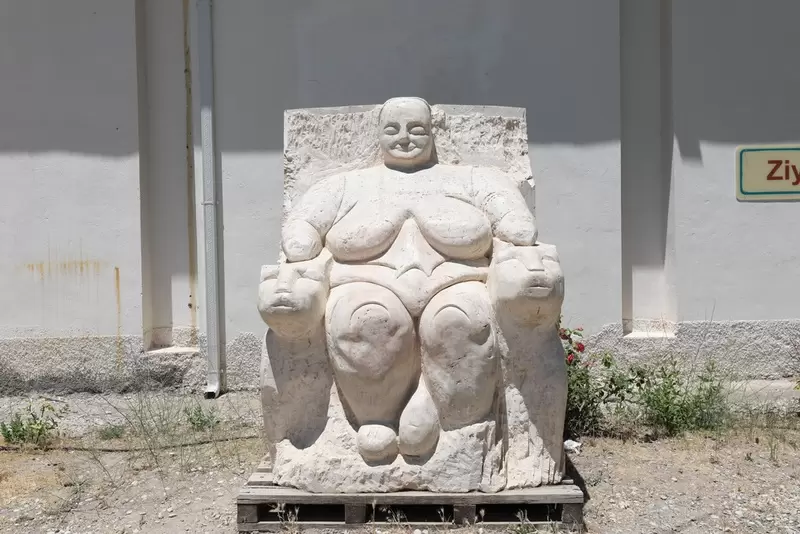 Antike Stadt Çatalhöyük