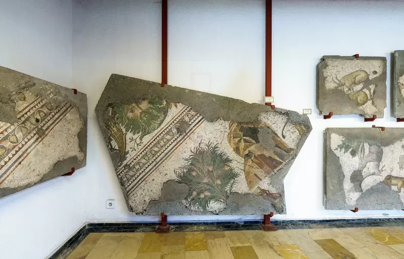 大宮殿モザイク博物館を発見する