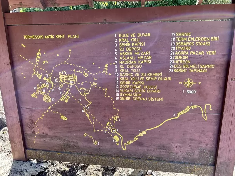 Antica città di Termessos