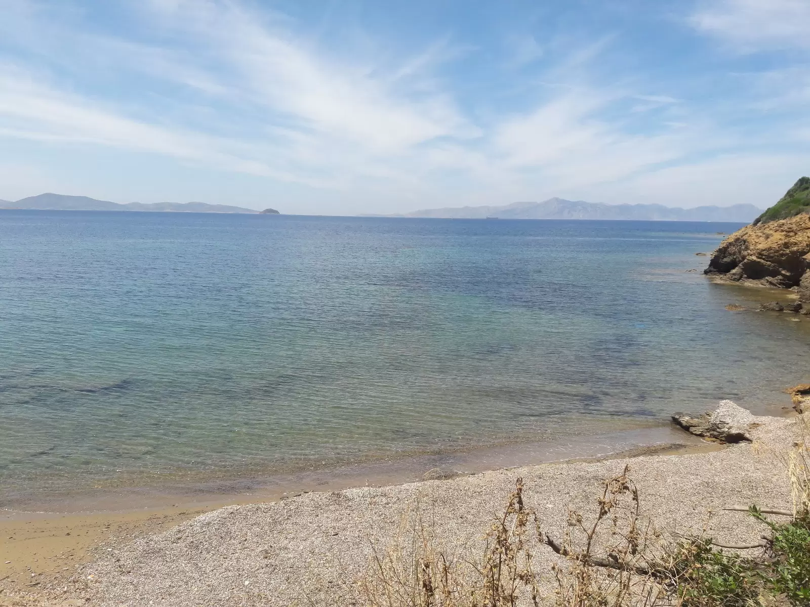 Strand der Ruinen von Mindos