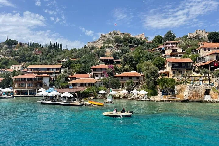 Excursión en barco de día completo a la ciudad sumergida de Kekova