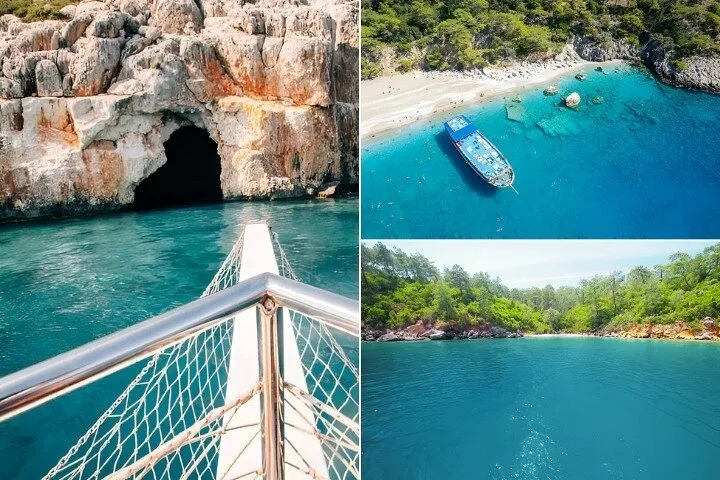 Marmaris / Icmeler: Excursión en barco con todo incluido, almuerzo y bebidas