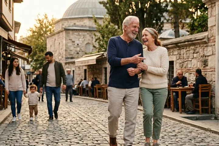 Paseo cultural romántico privado por la Bursa histórica
