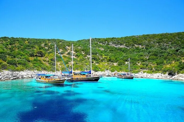Excursión en barco a la isla Orak de Bodrum (Maldivas Turcas)