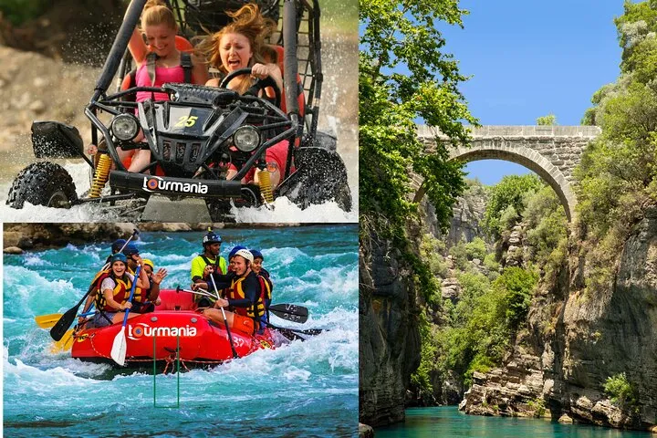 Aventura de Safari en Buggy y Rafting desde Alanya