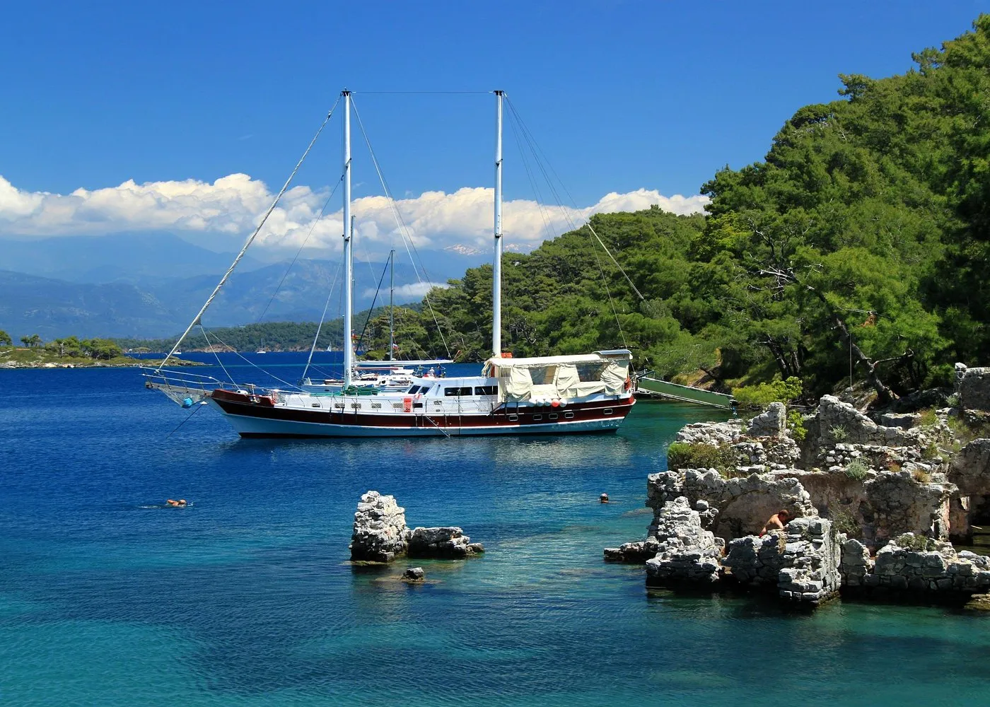 Özel 8 Günlük Gulet Turu Kekovadan Fethiyeye ve Geri Dönüş
