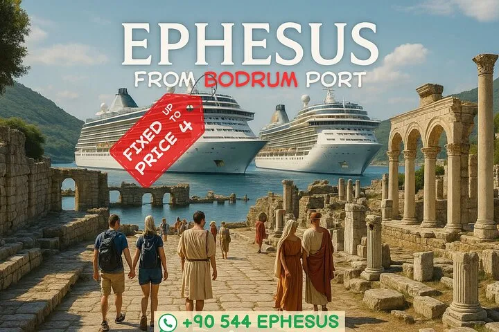 Bodrum to Ephesus – Fixed Price up to 4 people