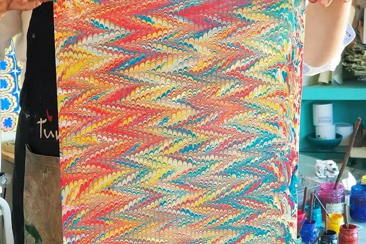 Turkish Marbling Paper Art Workshop