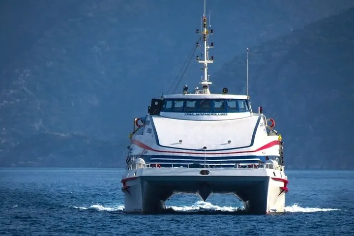Viaje en ferry de Marmaris a Rodas con servicio de traslado gratuito