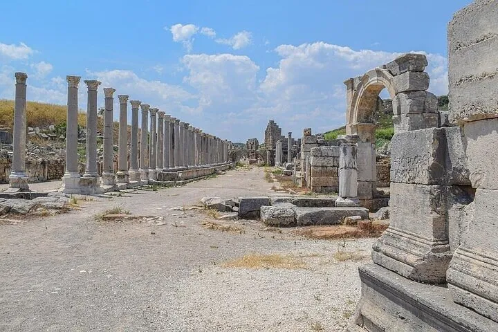Antalya Perge Aspendos and Side Full Day Guided Tour with Lunch