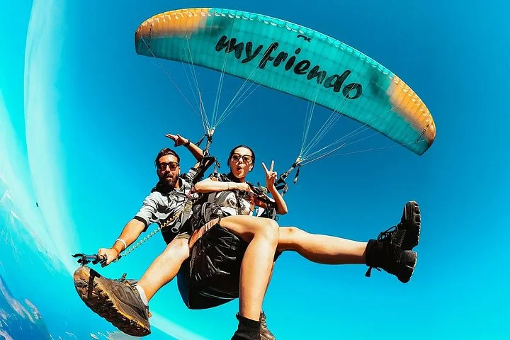 Oludeniz Tandem Paragliding Over Blue Lagoon From Fethiye