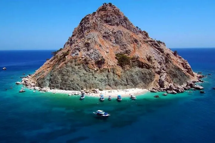 ''Maldivas Turcas'' Viaje en barco a la isla Adrasan-Suluada desde Antalya