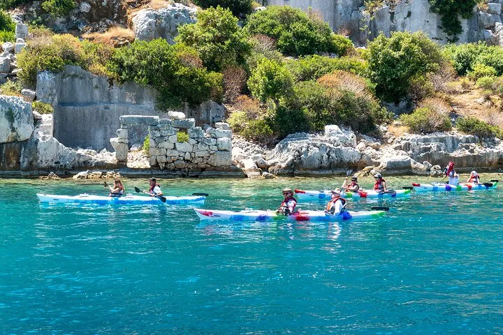 Da Kas: Escursione guidata in kayak a Kekova