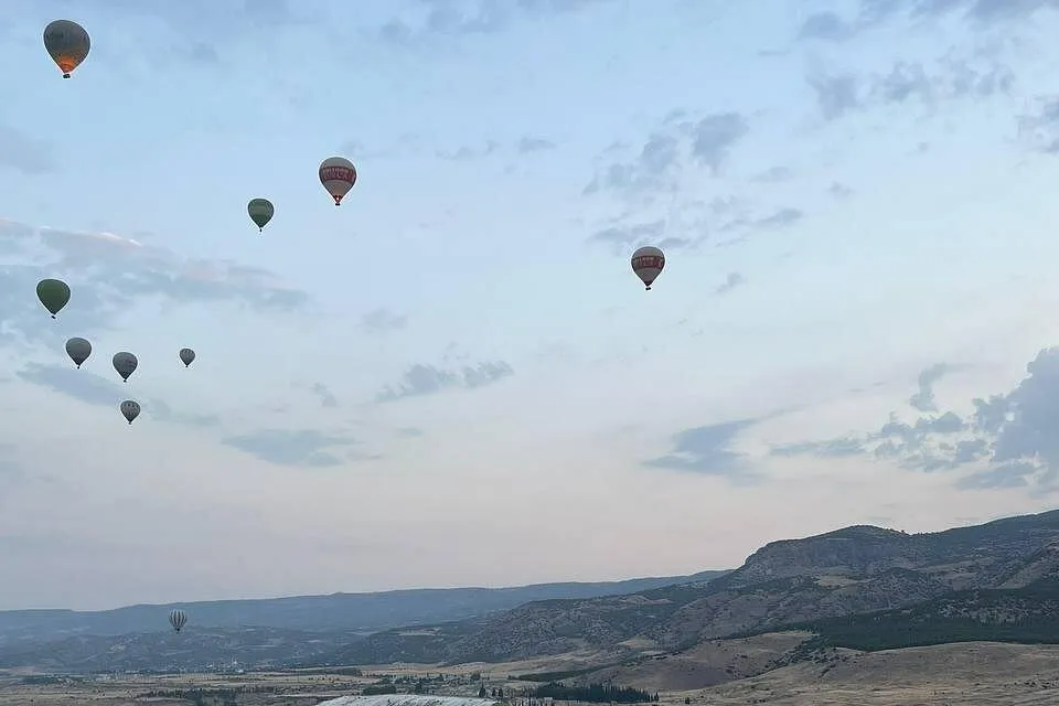 Private Ballonfahrt in Pamukkale ab Fethiye
