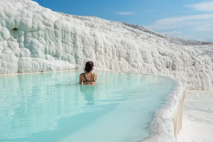 Excursión de día completo a Pamukkale desde Bodrum con almuerzo y traslado desde el hotel