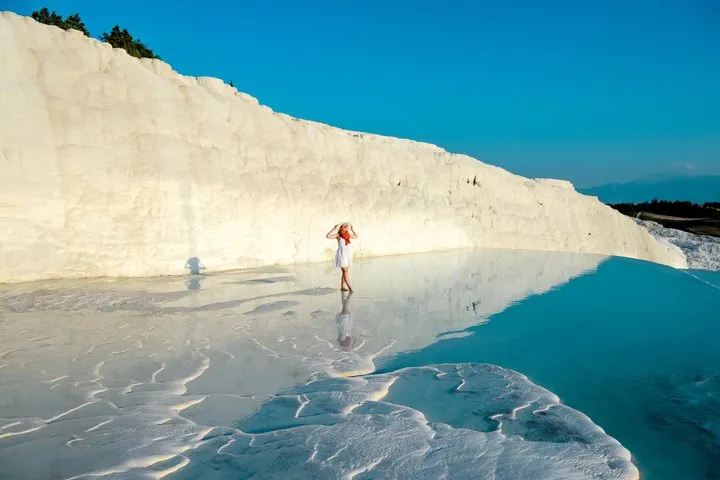 Excursión paralela en grupo reducido a las termas de Pamukkale y Hierápolis