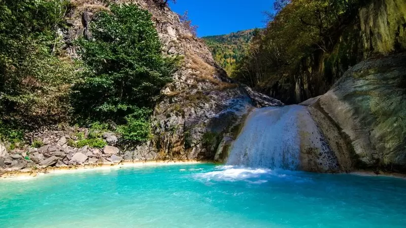 Mavigöl Kuzalan Waterfall
