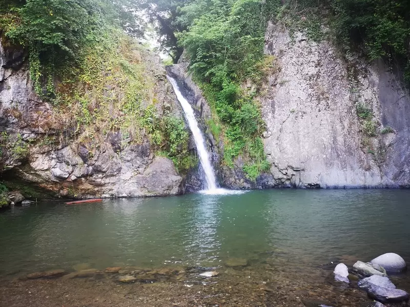 Kadıncık-Wasserfall und Wassermühle