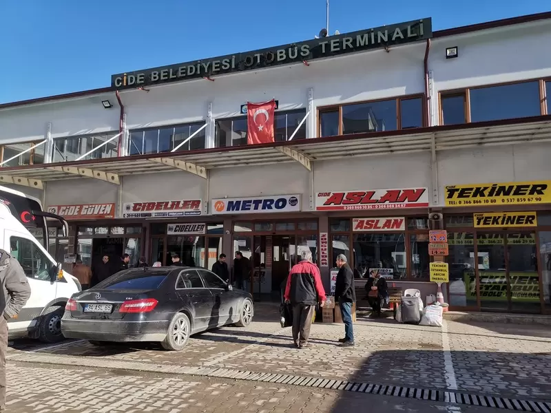 Gare routière de Cide, Kastamonu