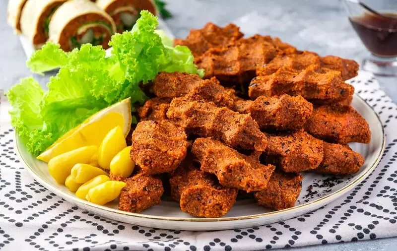 ガズィアンテプ マルヒタリ ミートボール / ガズィアンテプ レンズ豆のミートボール