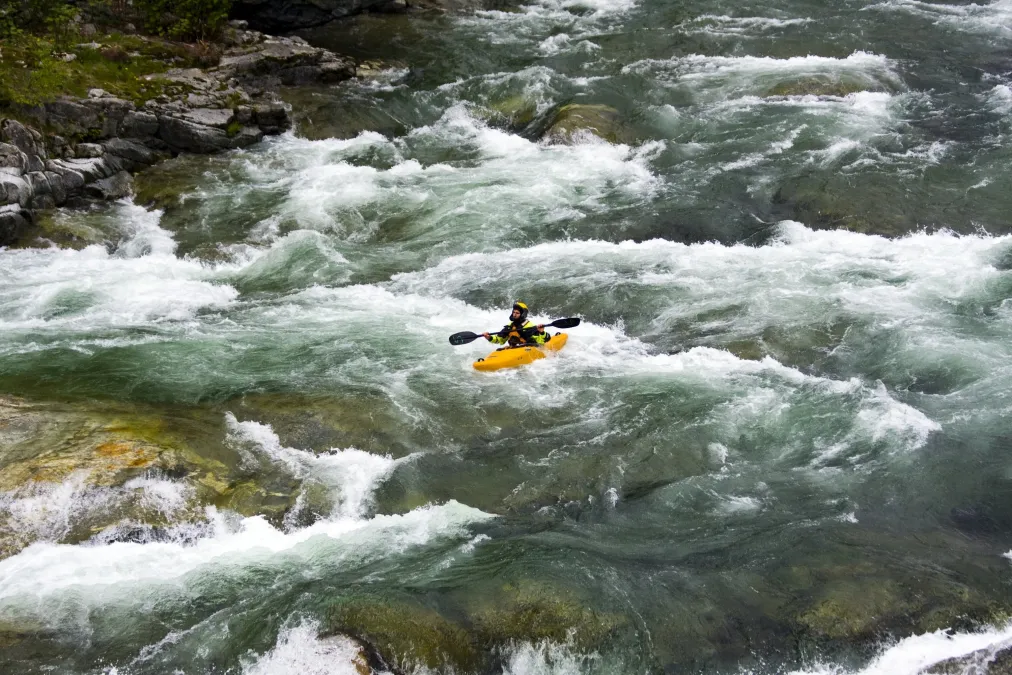 Wildwasser-Rafting